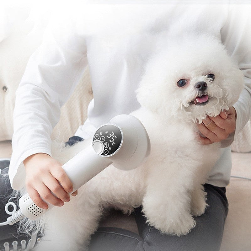 Smart Pet Hair Dryer - Grooming Hairdressing Blow & Comb  - Silent - No Harm