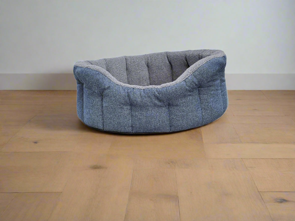 Premium Orkney Tweed Fleece Lined Bolster Beds