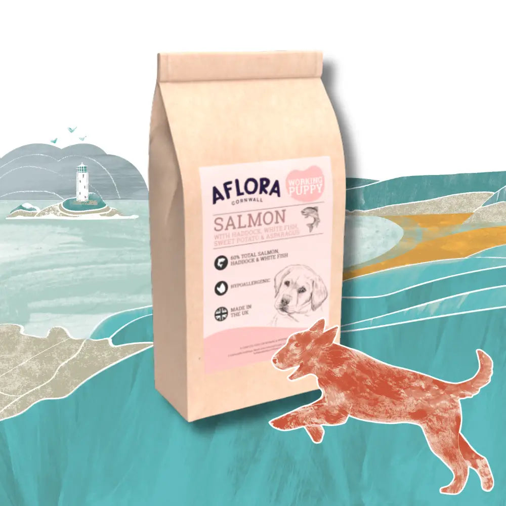 Aflora Puppy Salmon with Haddock Grain Free Puppy Food