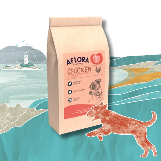 Aflora Small Breed Chicken with Sweet Potato 2kg Grain Free Dog Food