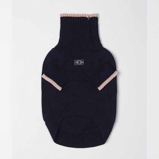 Contrast Turtleneck Jumper