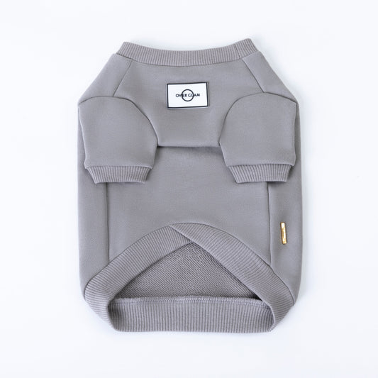 Sweatshirt with Metal Buckle