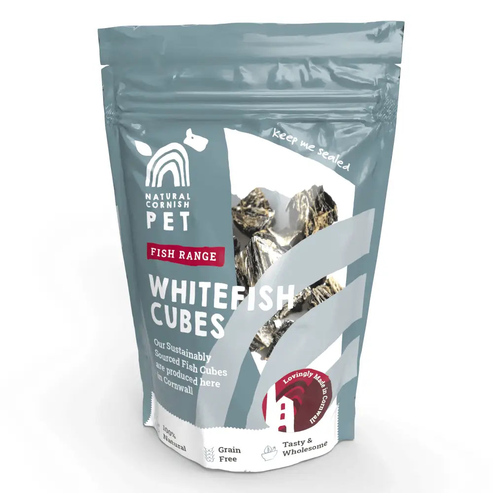 White Fish Cubes For Dogs